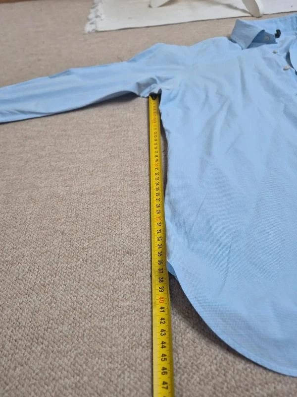 Pastel Blue Polo Ralph Lauren Oxford Shirt Size 16 – photo 4